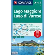90 Kompass Wanderkarte
